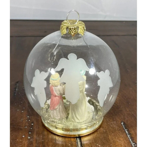 House Of Lloyd Shepherd Christmas‎ Around the World Glass Ball Ornament 1995 - Picture 3 of 5